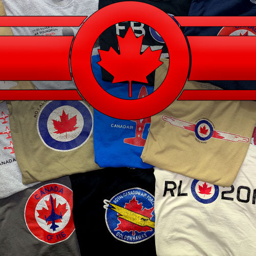Canadian Vintage Styled Aviation Apparel