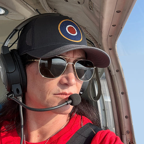 Hats - Retro Style Trucker Hats With Vintage Aviation Logos