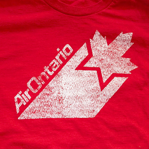 Air Ontario Vintage aviation airline  T Shirt close up