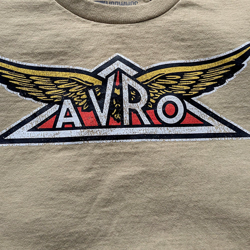 Classic Avro Aircraft Vintage aviation style cotton aviator enthusiast themed t shirt clothing apparel