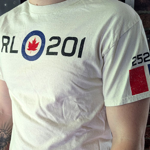 Natural Cotton Avro Arrow CF105 RCAF Canada vintage aviation t shirt