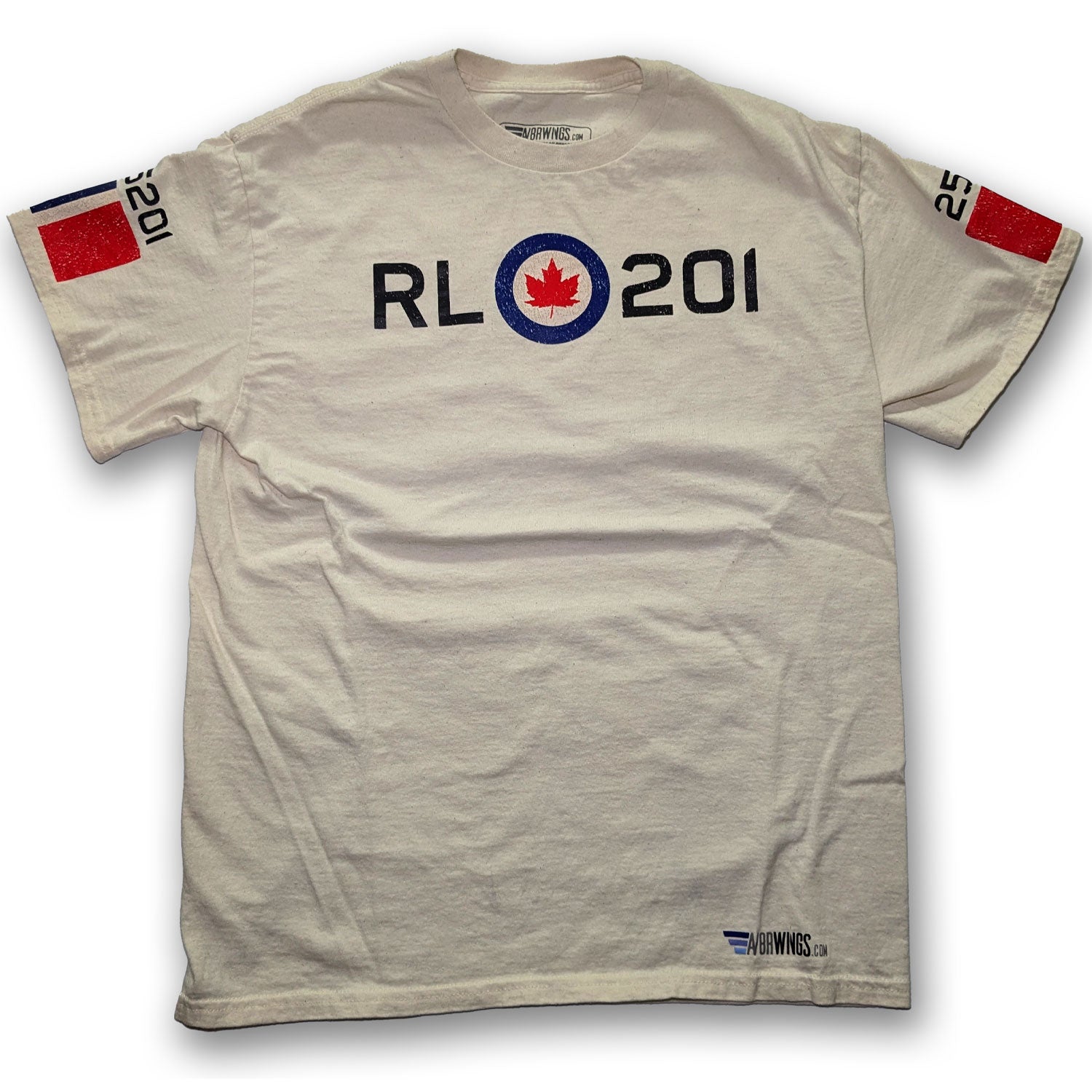 Natural Cotton Avro Arrow CF105 RCAF Canada vintage aviation t shirt
