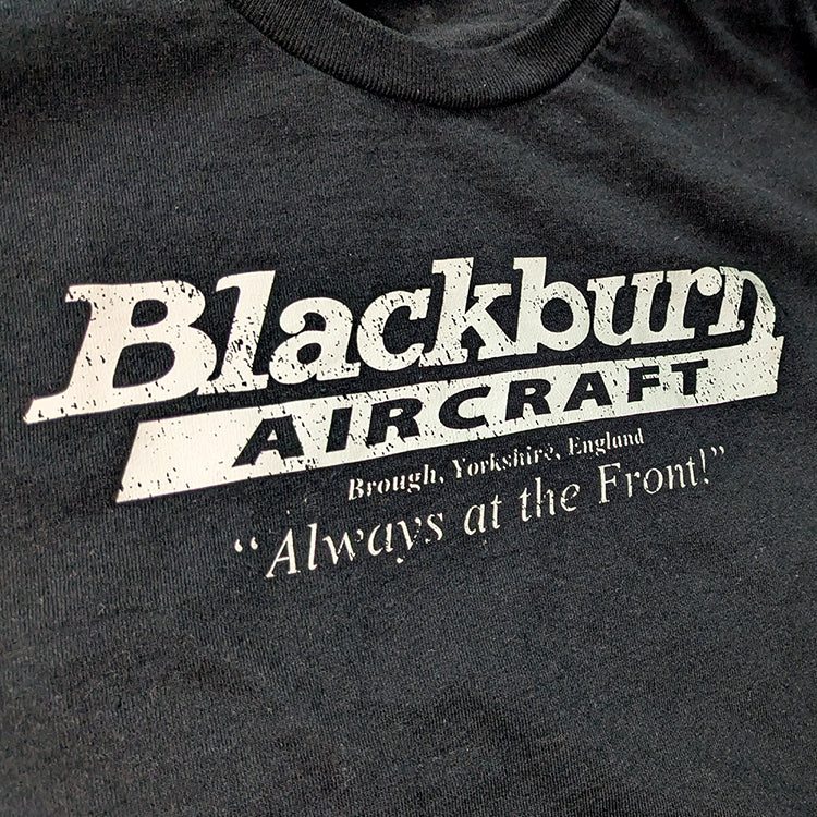 Blackburn Aircraft Vintage aviation style cotton aviator enthusiast themed t shirt clothing apparel