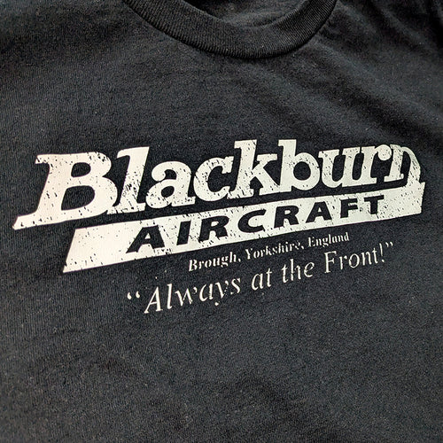 Blackburn Aircraft Vintage aviation style cotton aviator enthusiast themed t shirt clothing apparel