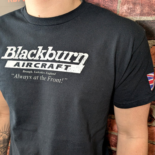 Blackburn Aircraft classic Vintage aviation style cotton aviator enthusiast themed t shirt clothing apparel