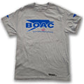 BOAC British overseas airways corporation vintage retro airline aviation t shirt