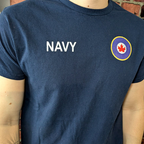 Royal Canadian Navy Aircraft Vintage aviation style cotton aviator t shirt apparel