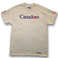 Canadian Airlines Vintage aviation natural cotton t shirt retro pilot