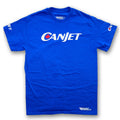 Canjet Airline vintage Canadian aviation airline retro t shirt