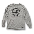 Grey consolidated Aircraft Vintage aviation style cotton aviator long sleeve t shirt 