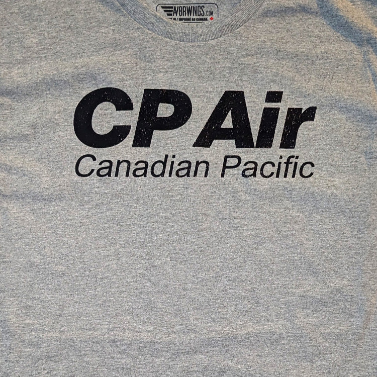 CP Air vintage aviation airline retro t shirt closeup