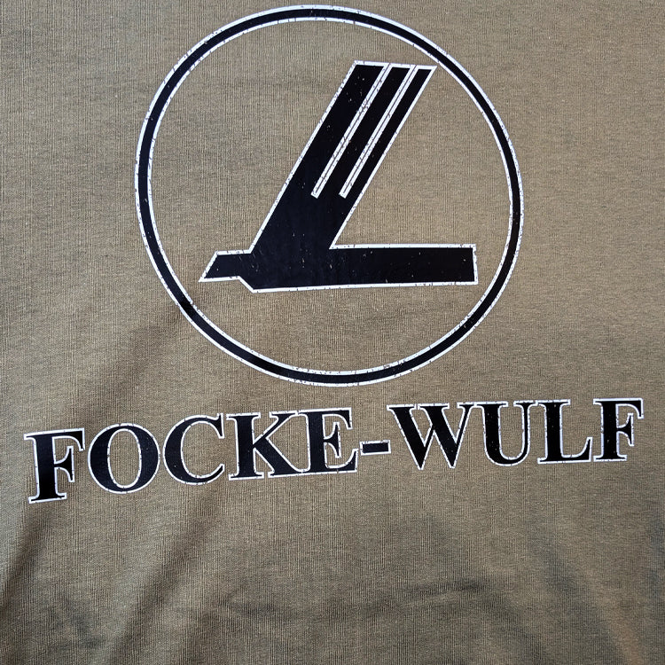 Focke Wulf Aircraft Vintage aviation style cotton aviator enthusiast themed t shirt clothing apparel