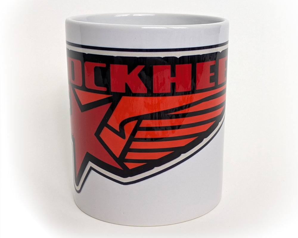 Lockheed Retro Logo Mug – AV8R Wings Apparel