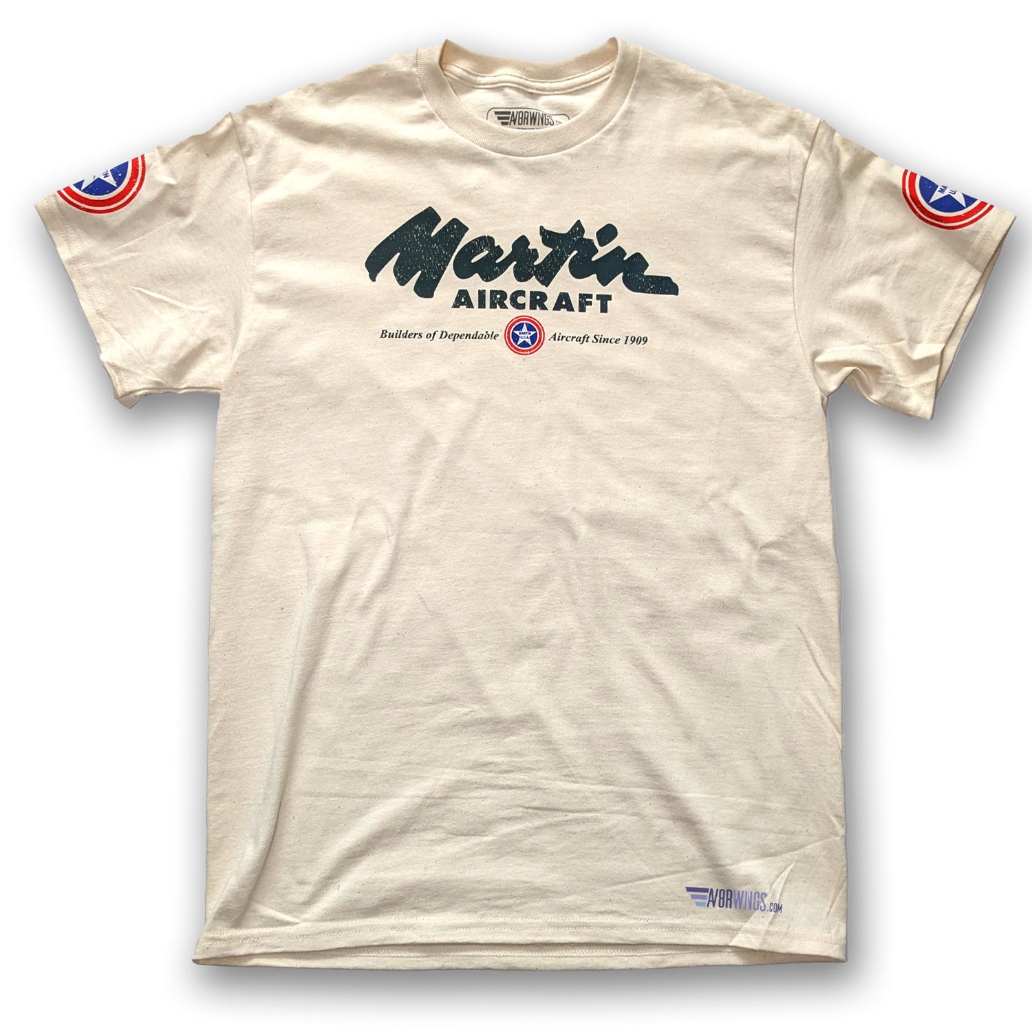 Martin Aircraft Vintage aviation style clothing cotton shirt