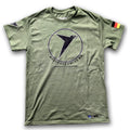Military Green Messerschmitt  Aircraft Vintage aviation style cotton aviator pilot t shirt clothing