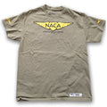Prairie Dust NACA aeronautical Vintage aviation style cotton aviator t shirt 