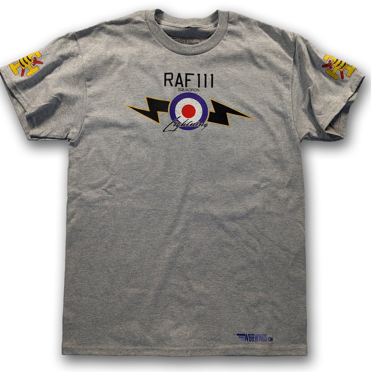 English Electric Lightning squadron 111 RAF aviation pilot tribute shirt