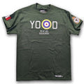 RAF RCAF 401 squadron tribute vintage aviation cotton shirt 