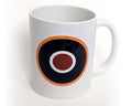 11oz RAF Roundel aviation themed white coffee mug