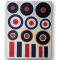 Royal Air Force Sticker pack for decorating laptop, water bottle toolbox etc.
