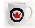 11oz RCA Roundel aviation themed white coffee mug