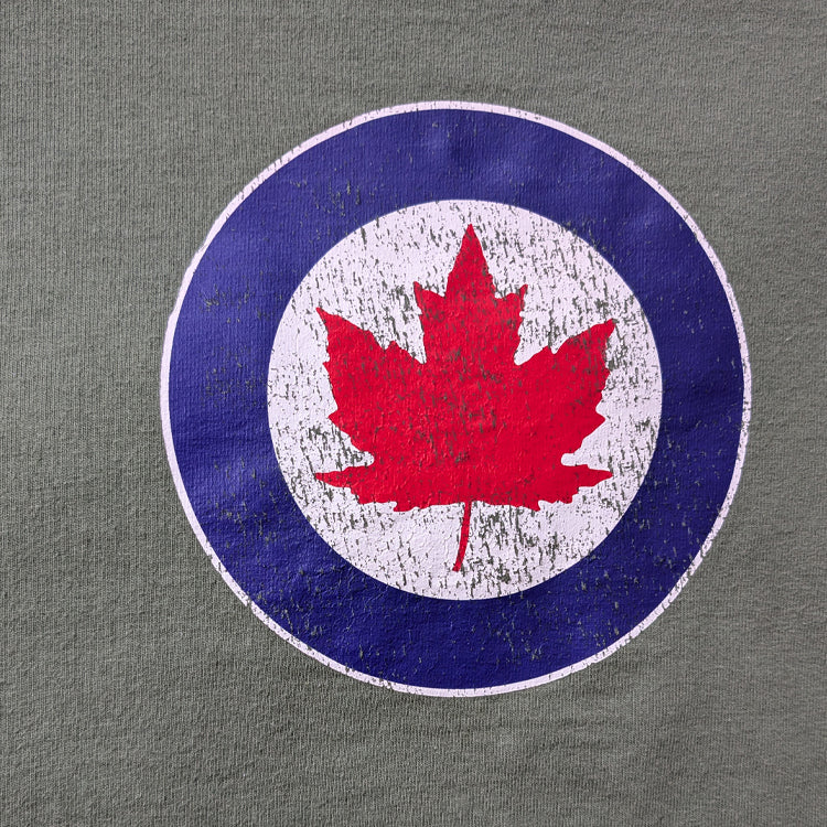 RCAF Classic Roundel Aviator aviation enthusiast retro cotton t shirt