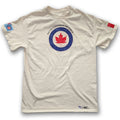 Natural Cotton vintage Royal canadian Air Force RCAF signature aviation pilot shirt