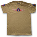RCAF Golden hawks demonstration team tan vintage Canadian aviation t shirt