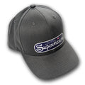 Charcoal Snap Back Trucker hat with vintage Supermarine aviation aircraft logo