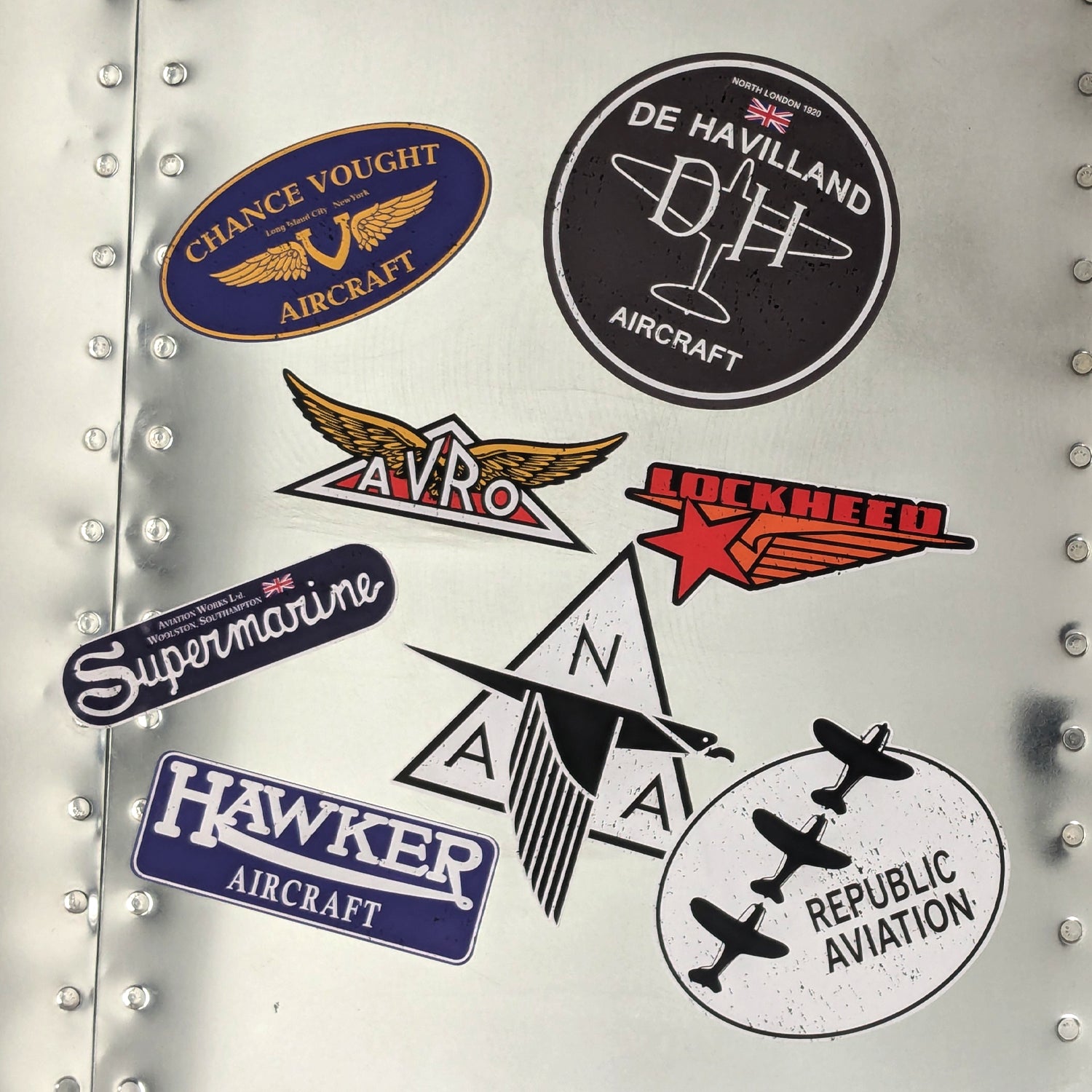 Vintage Logo Sticker Pack