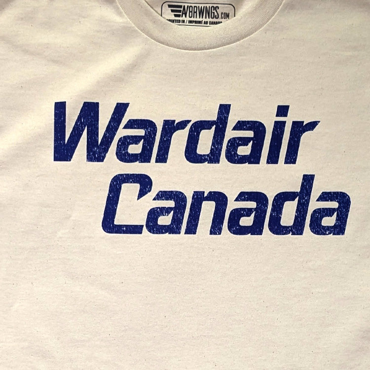 Ward Air Canada former Canadian airline vintage aviation pilot retro t shirt close